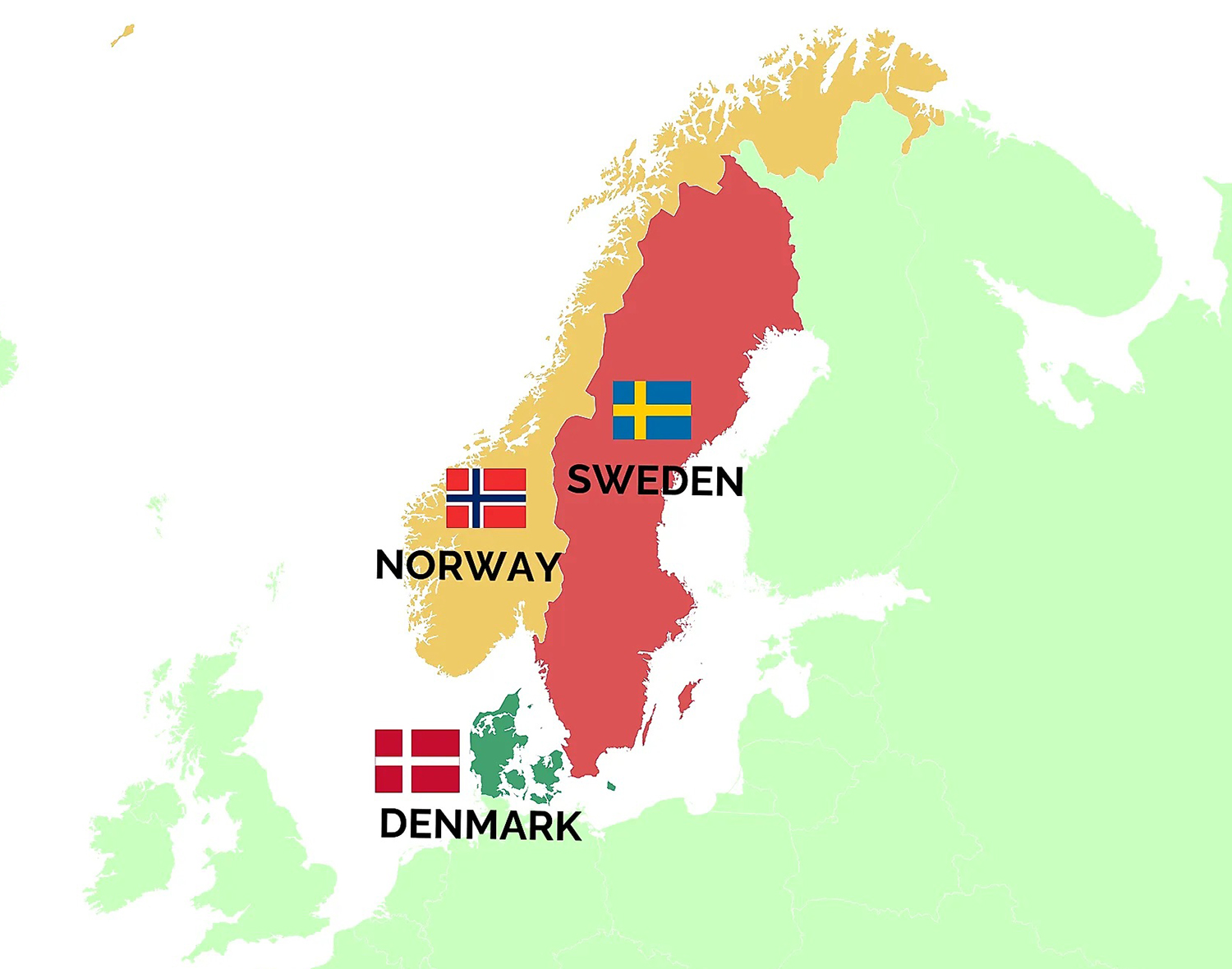 ویزای کار اسکاندیناوی | جذب نیروی درمان و فنی در نروژ، سوئد و دانمارک